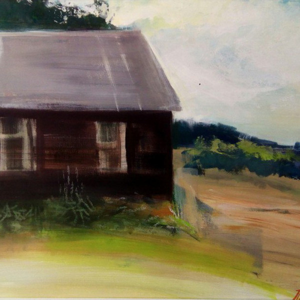 дом на окраине - пленэр арский камень